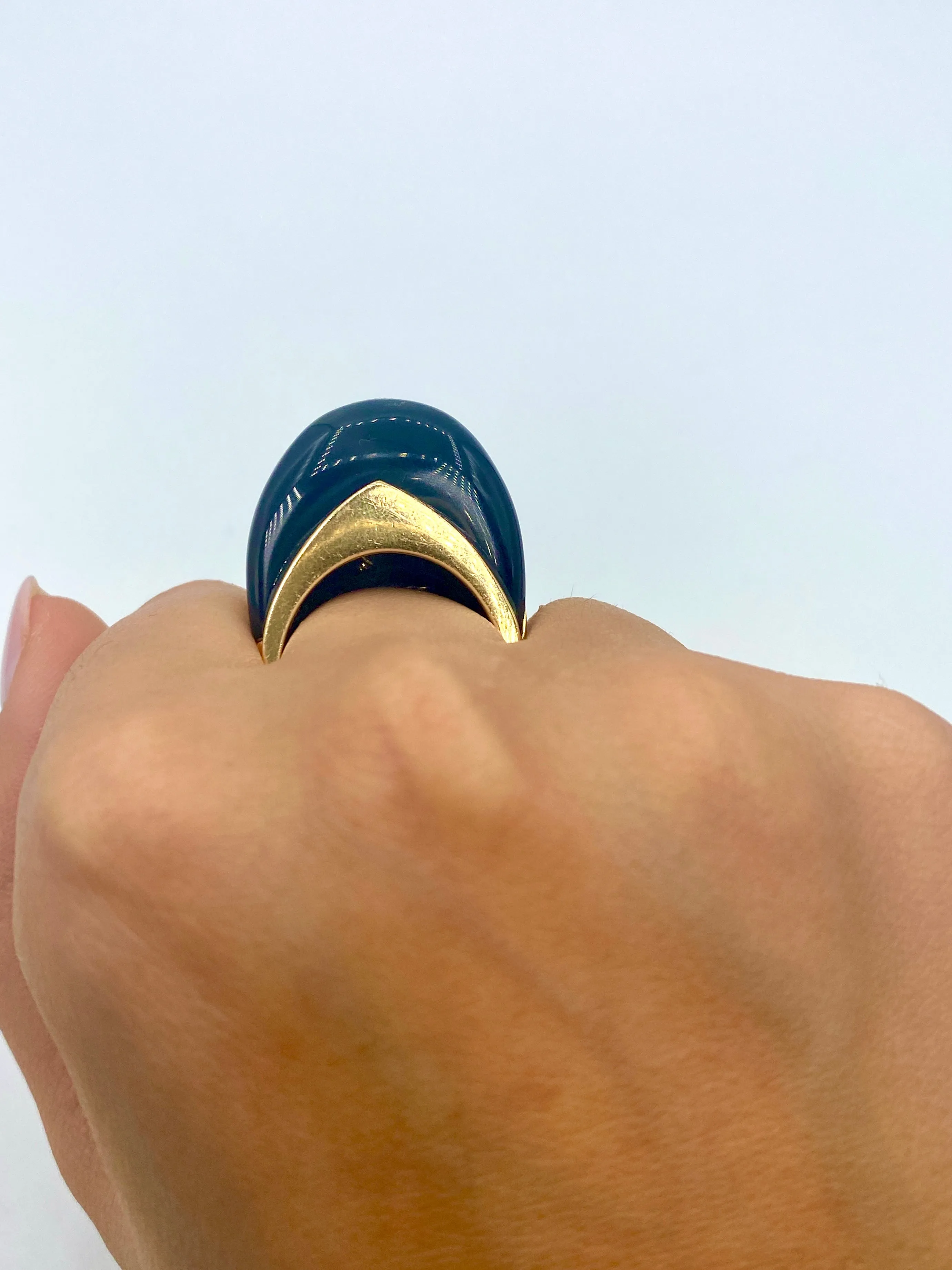 14K Gold & Diamond 3D Ring