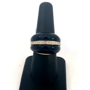 14K Gold & Diamond 3D Ring