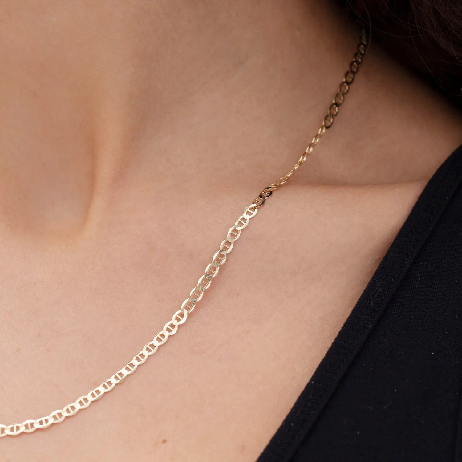 14K Gold Mariner Necklace
