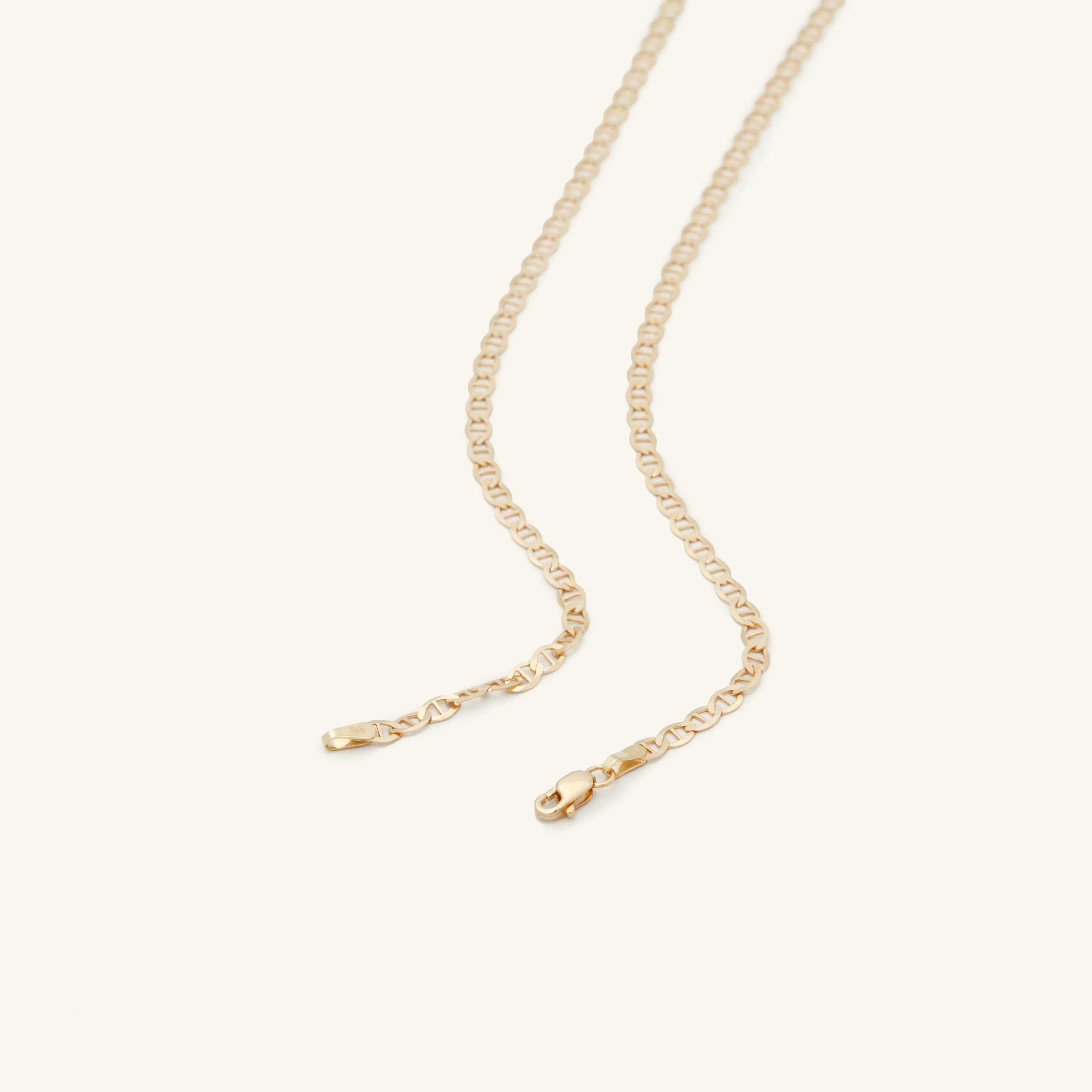 14K Gold Mariner Necklace