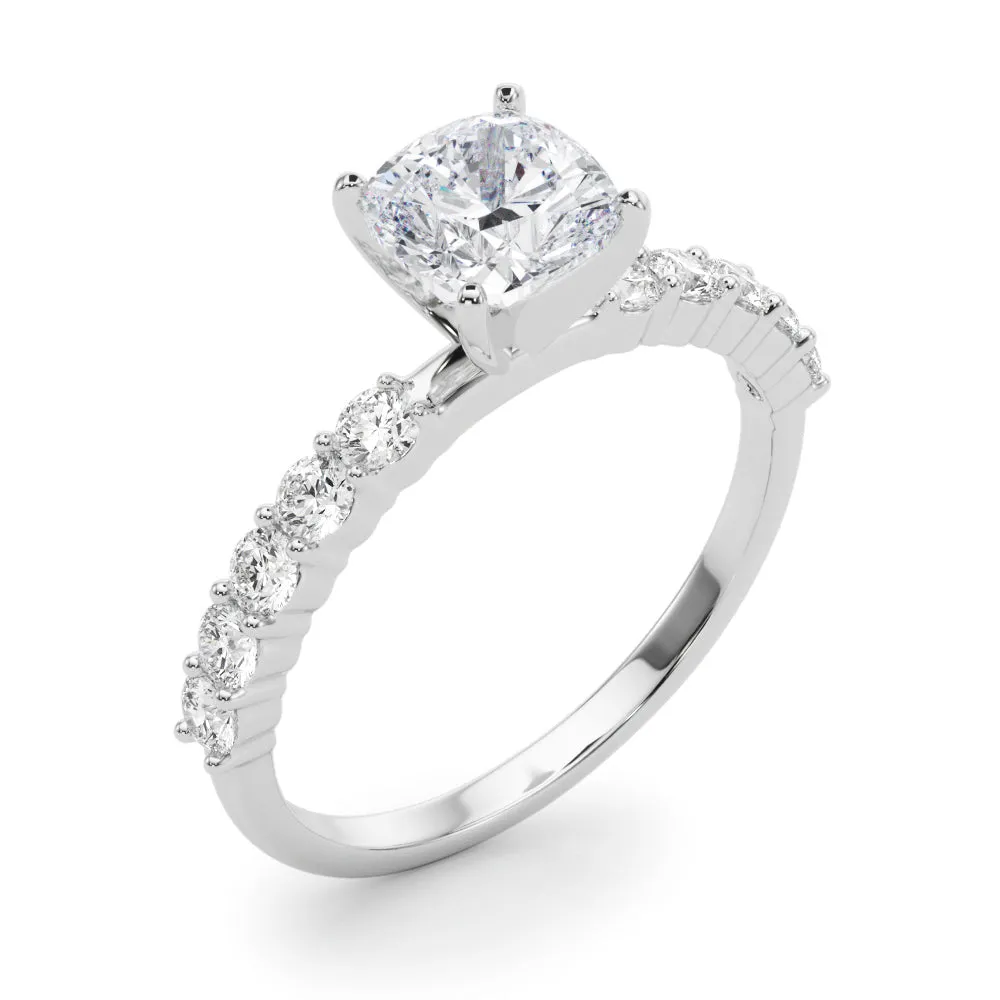 14K Prong Set Engagement Ring