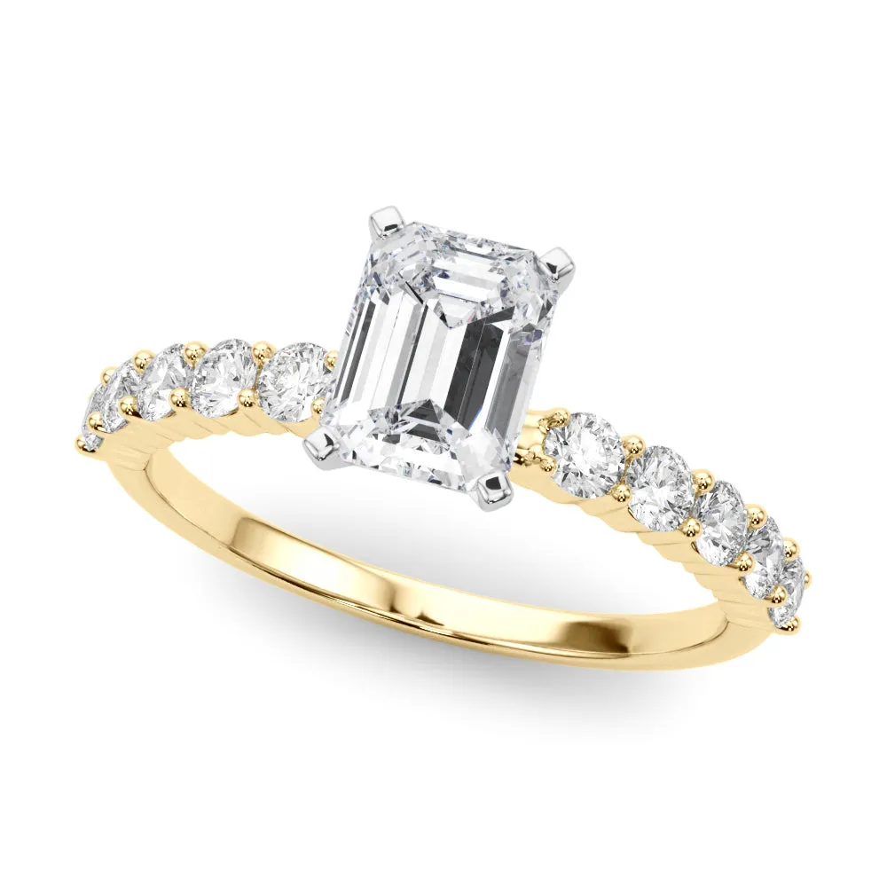 14K Prong Set Engagement Ring