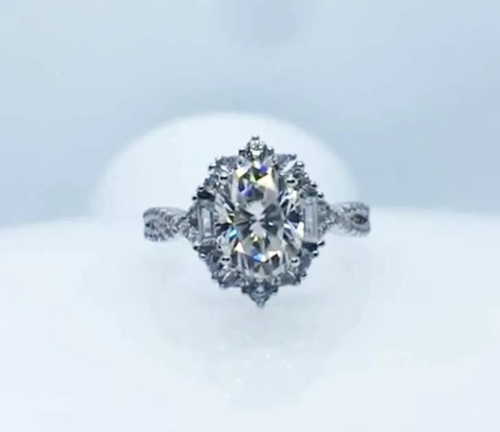 1.5 Carat Ring | Engagement Ring | Womens Wedding Ring | Moissanite Ring | Moissanite Engagement Rings | Moissanite Rings | Promise Ring