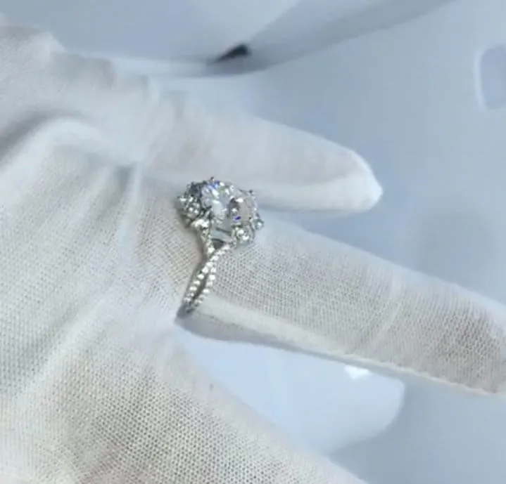 1.5 Carat Ring | Engagement Ring | Womens Wedding Ring | Moissanite Ring | Moissanite Engagement Rings | Moissanite Rings | Promise Ring