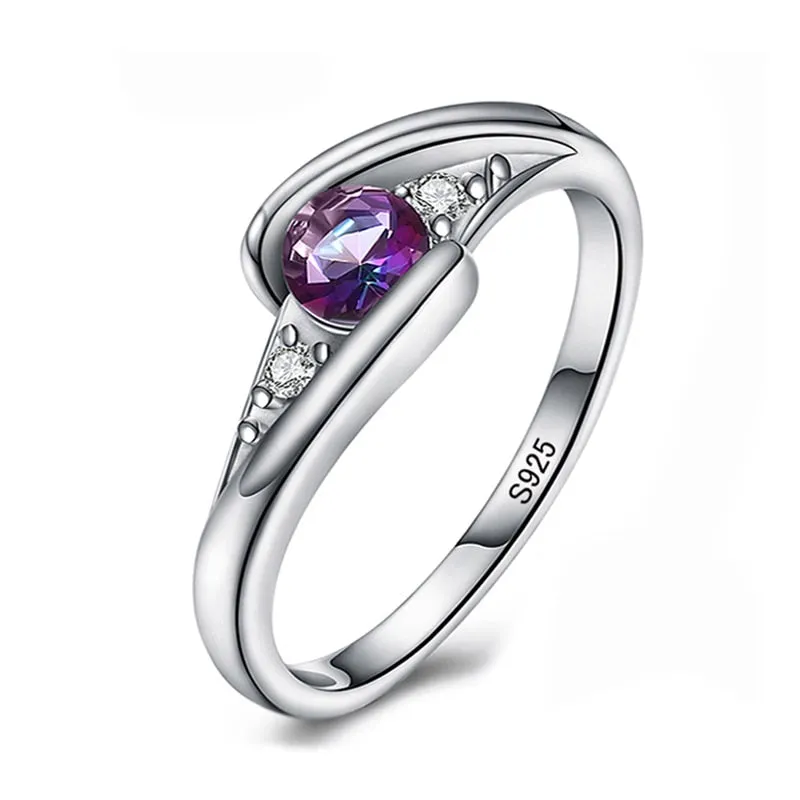1.5ct Diamond Ring 18K White Gold Wedding Bride Women Jewelry
