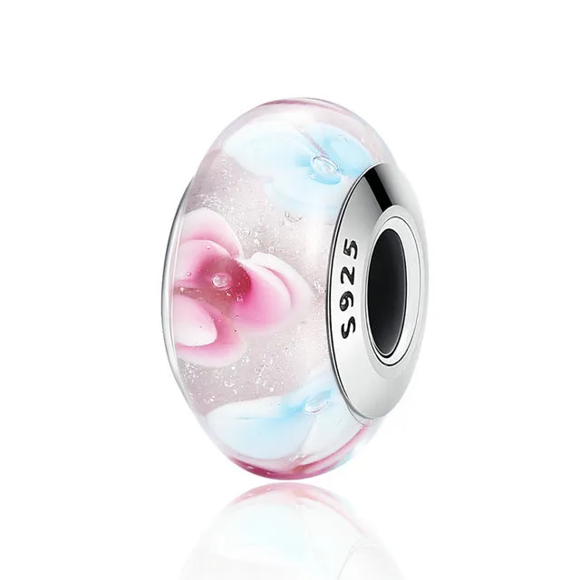 16 Style Murano Charm Beads