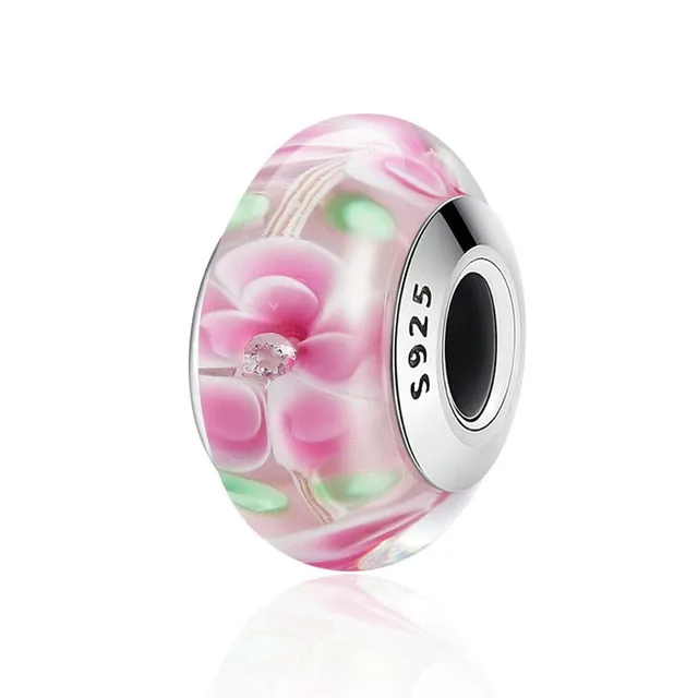 16 Style Murano Charm Beads