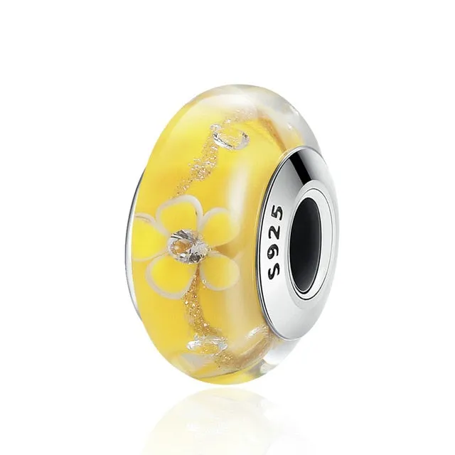 16 Style Murano Charm Beads