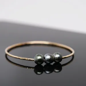 3 Pearl Tahitian Bangle