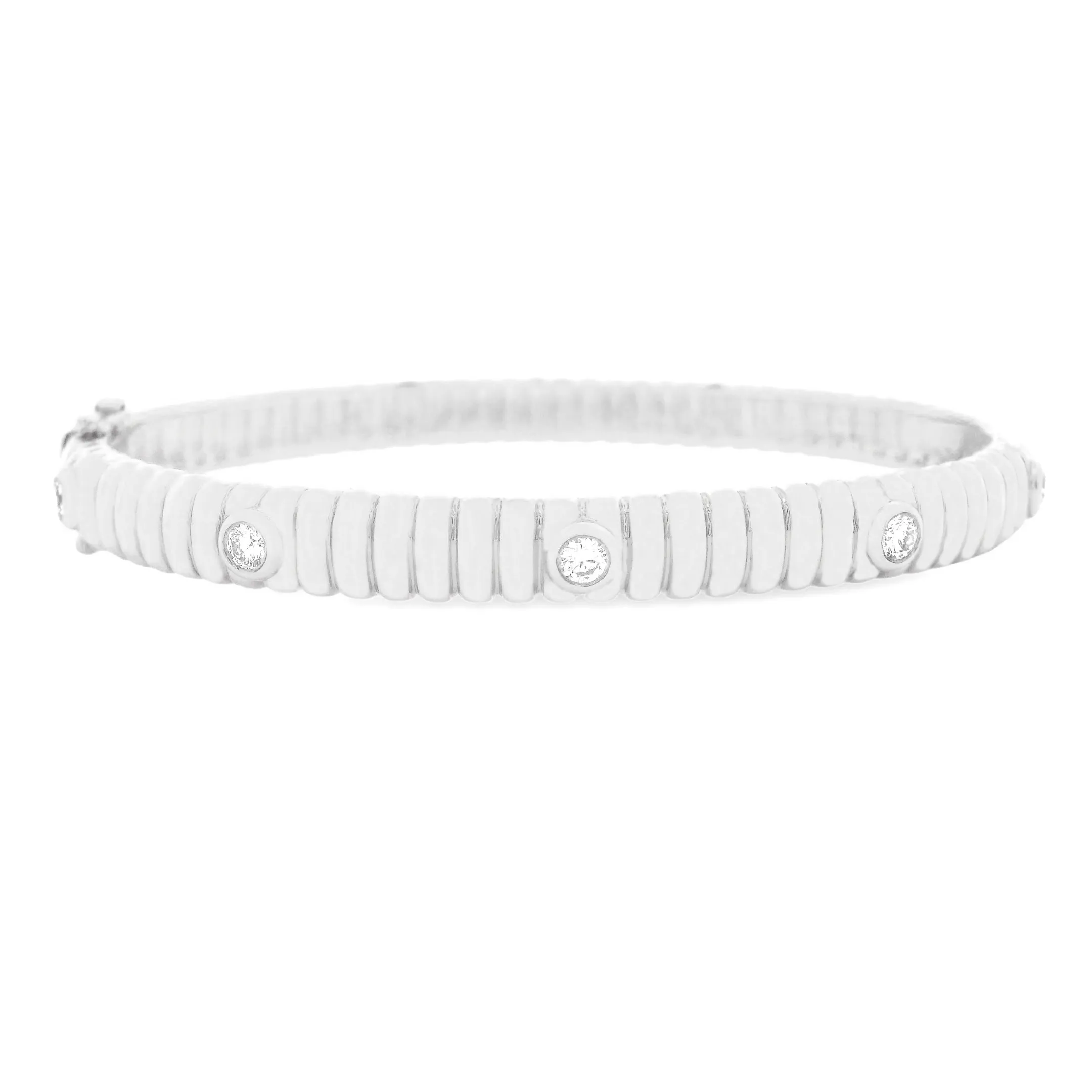 .33ct 14k Gold Diamond Bangle
