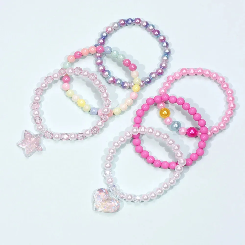 6pcs Party Bracelets - Kawaii Charm