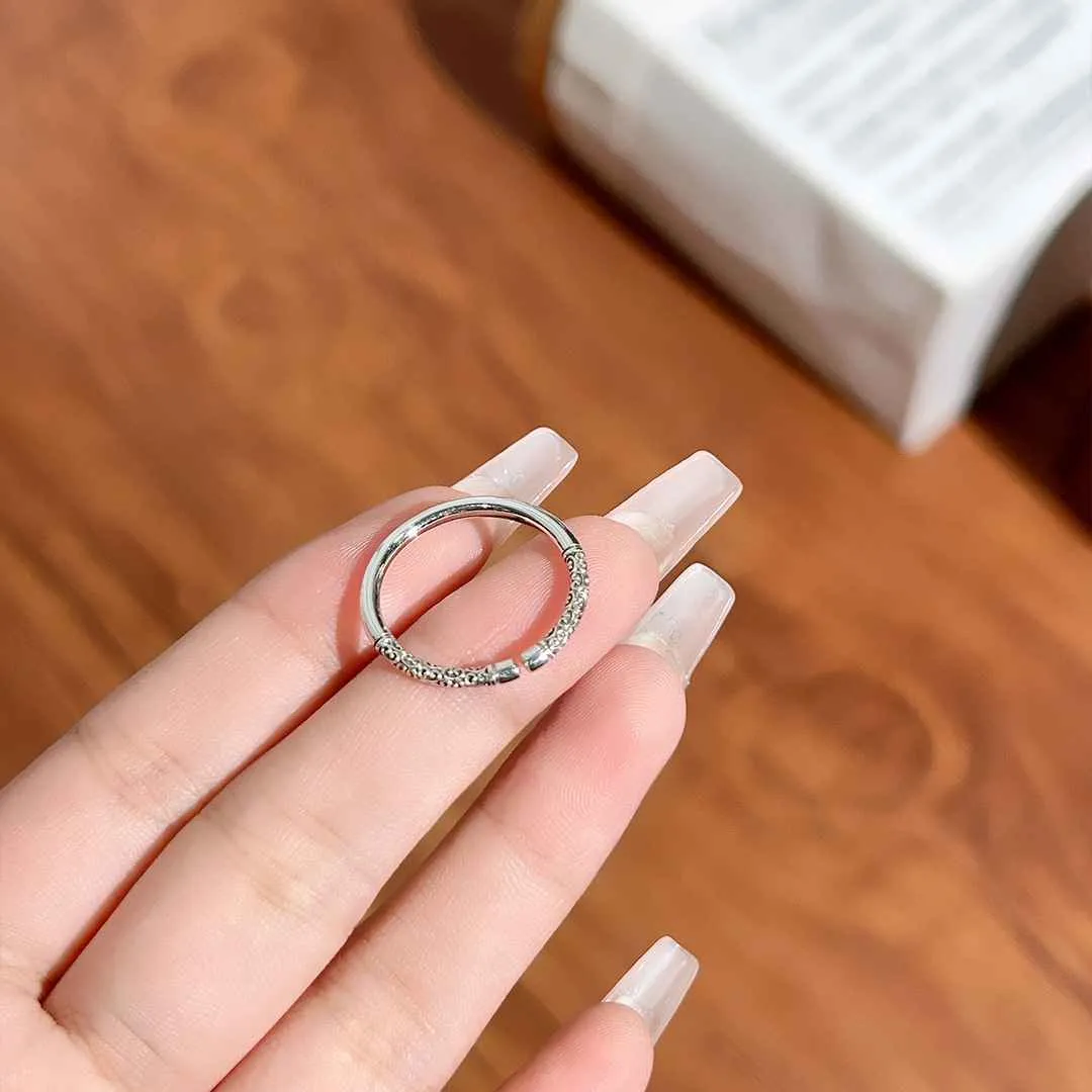 999 Sterling Silver Black Myth Wukong Matching Couple Rings, Polished/Matte/Antique Finishes, Monkey King Ring, Eternal Love Ring