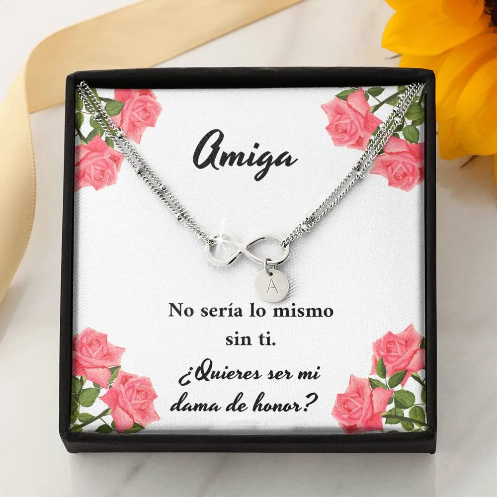 Amiga no sería lo mismo sin ti