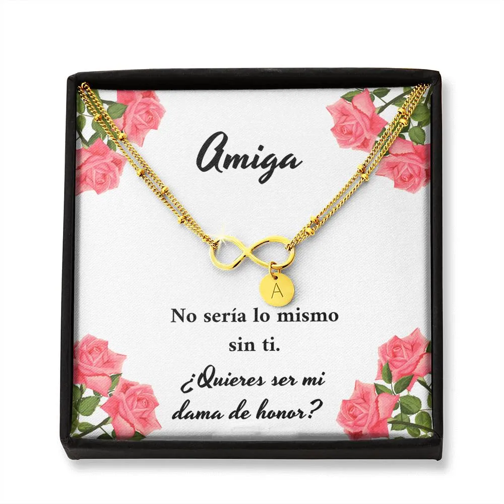 Amiga no sería lo mismo sin ti