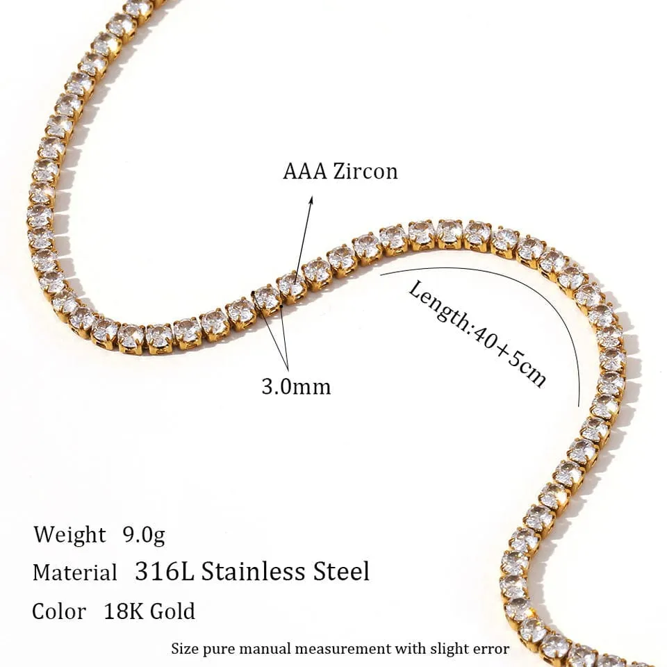 Andrea Tennis Necklaces