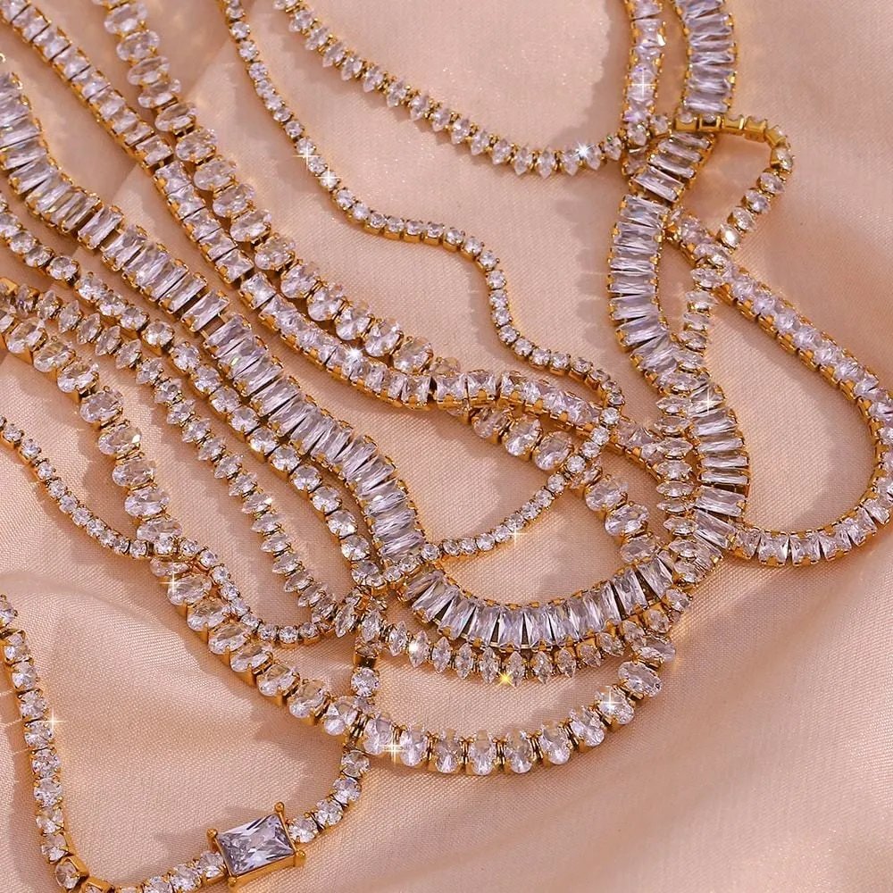 Andrea Tennis Necklaces