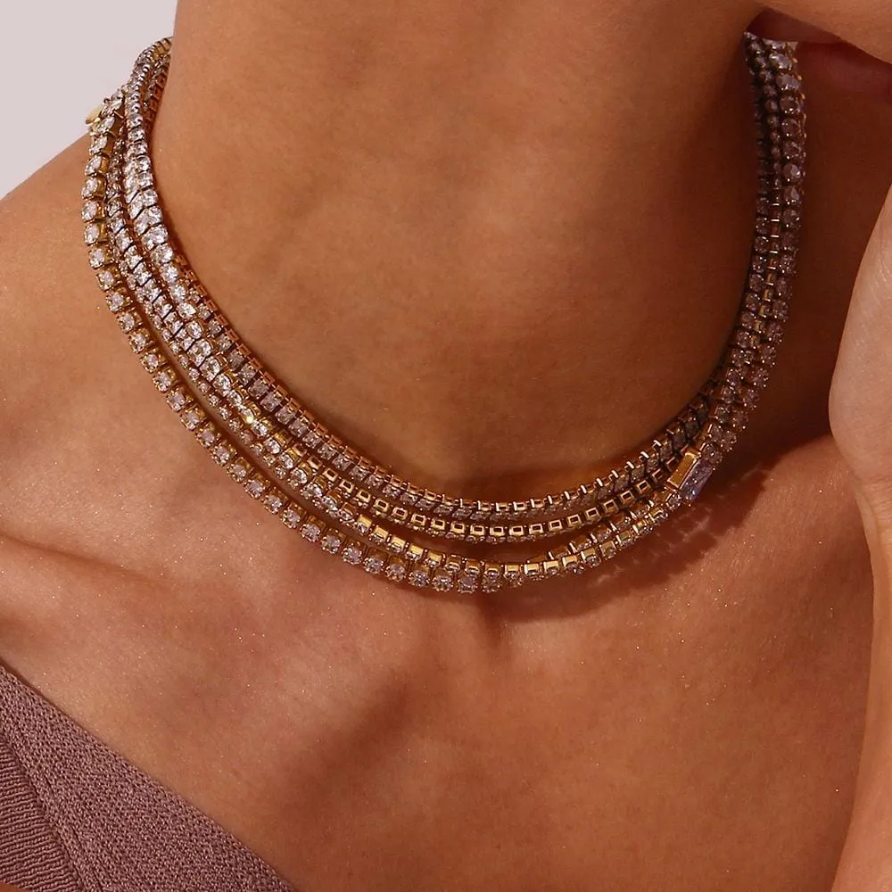 Andrea Tennis Necklaces
