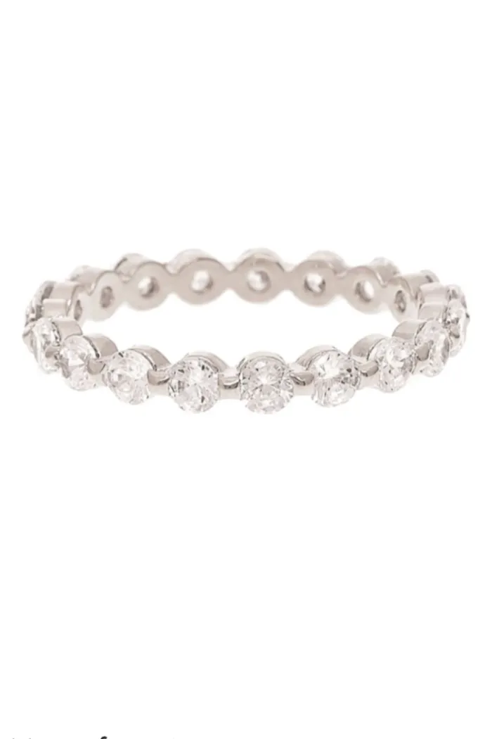 Anniversary band style rings