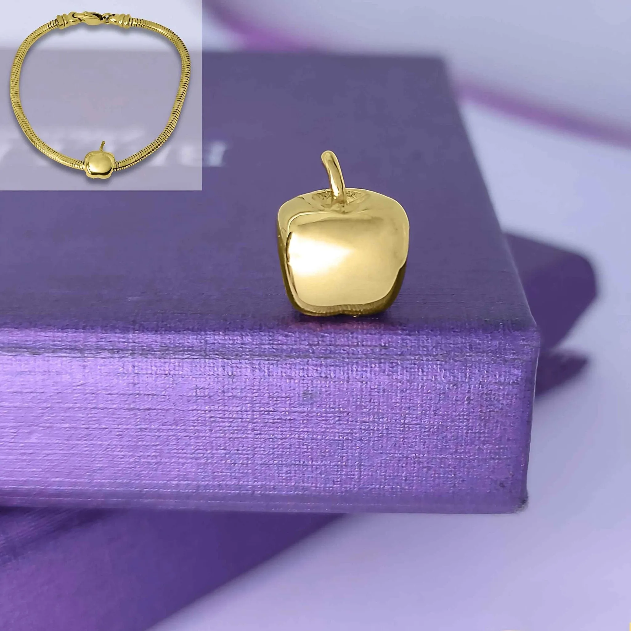 Apple Charm for Moments Bracelet