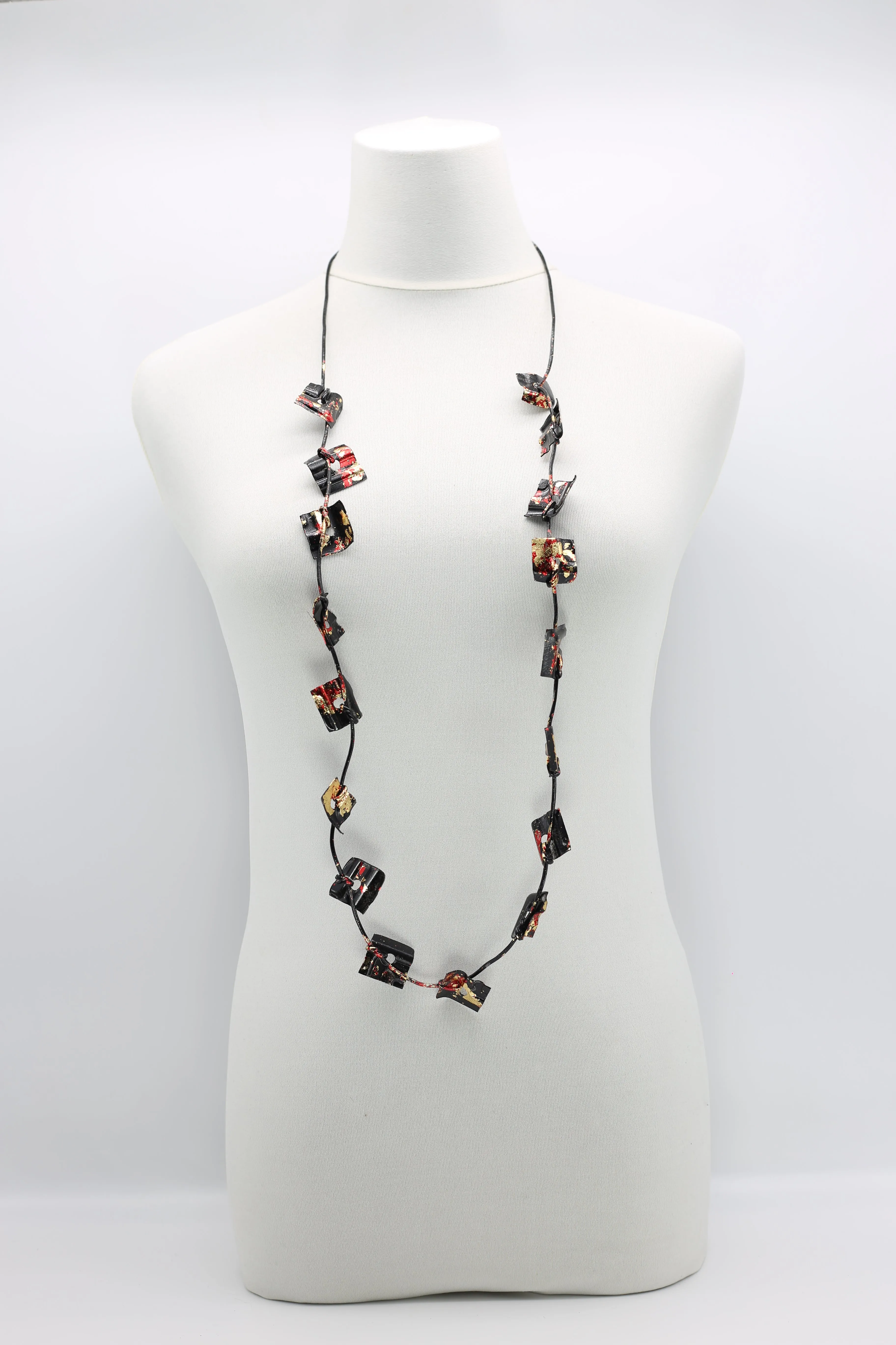 Aqua Plain Necklaces - Hand-gilded - Small