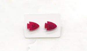 Arrowhead Acrylic Stud Earrings