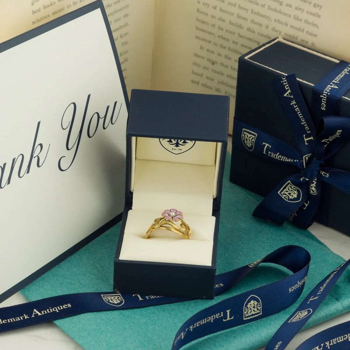 Art Deco Diamond Ring | Vintage Engagement Ring