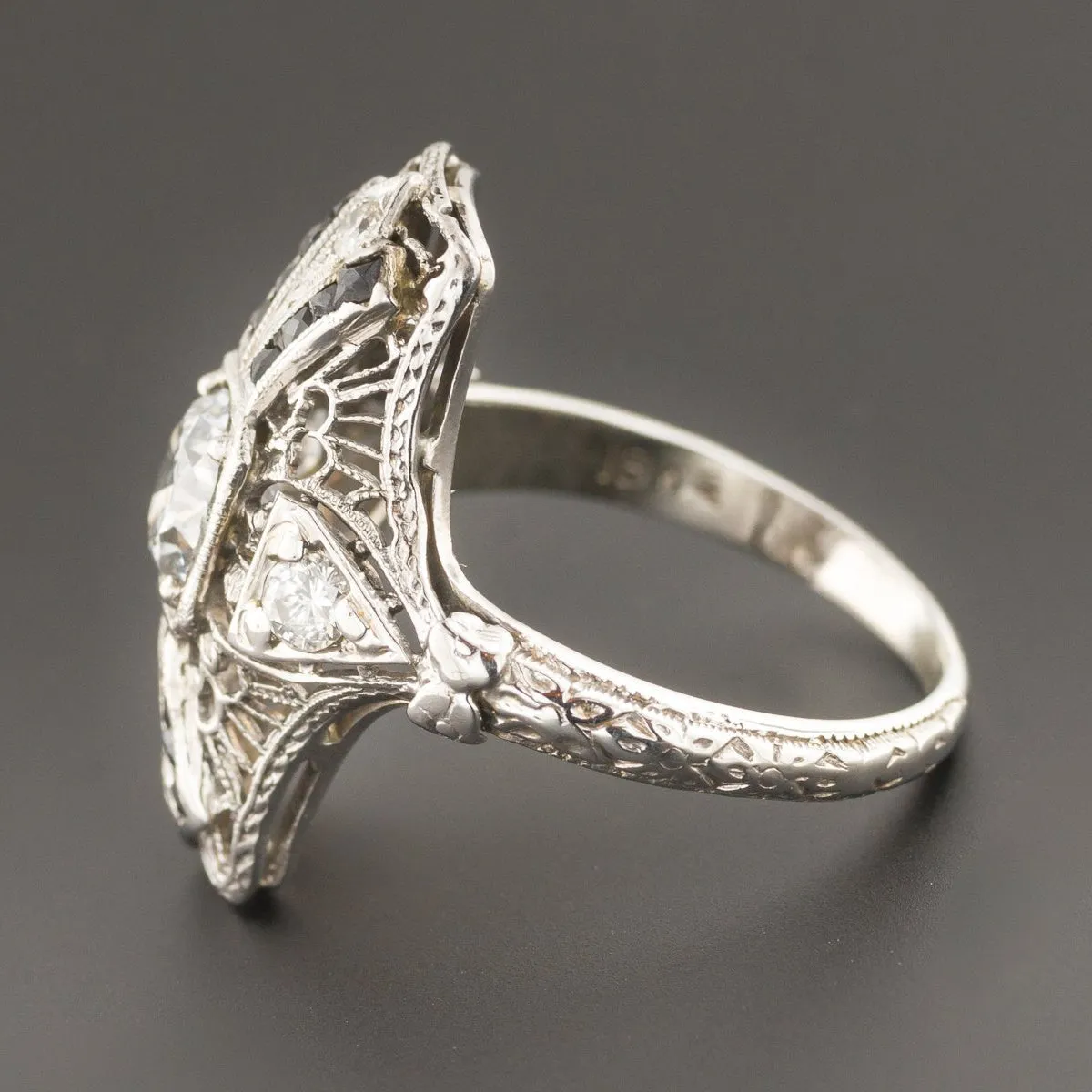 Art Deco Diamond Ring | Vintage Engagement Ring