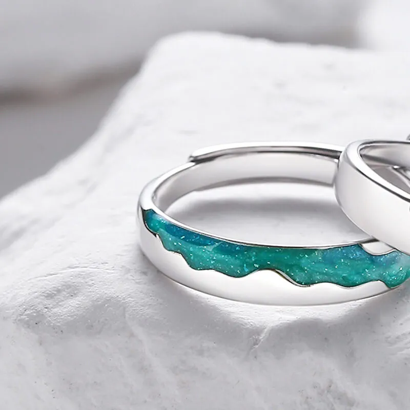 Aurora Couple Rings