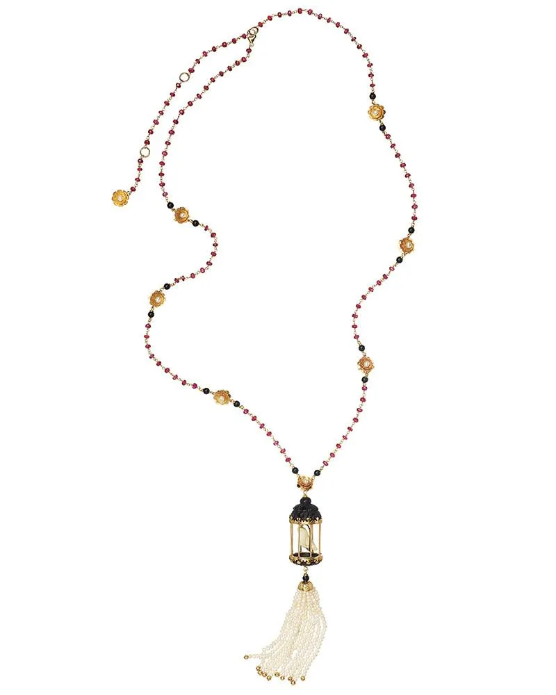 Aviary Tassel Necklaces