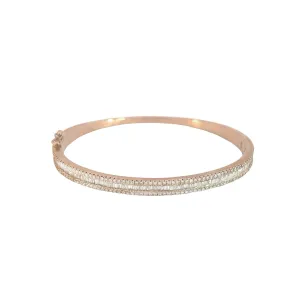 Baguette & Pavé Bangle