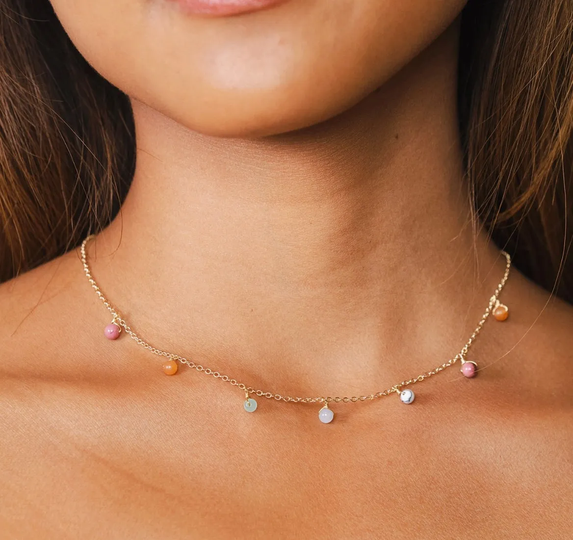 Balance   Inner Peace Dewdrop Necklace