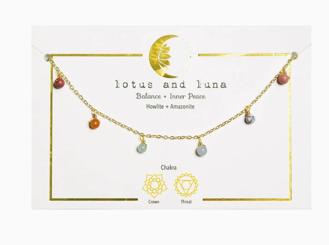 Balance   Inner Peace Dewdrop Necklace