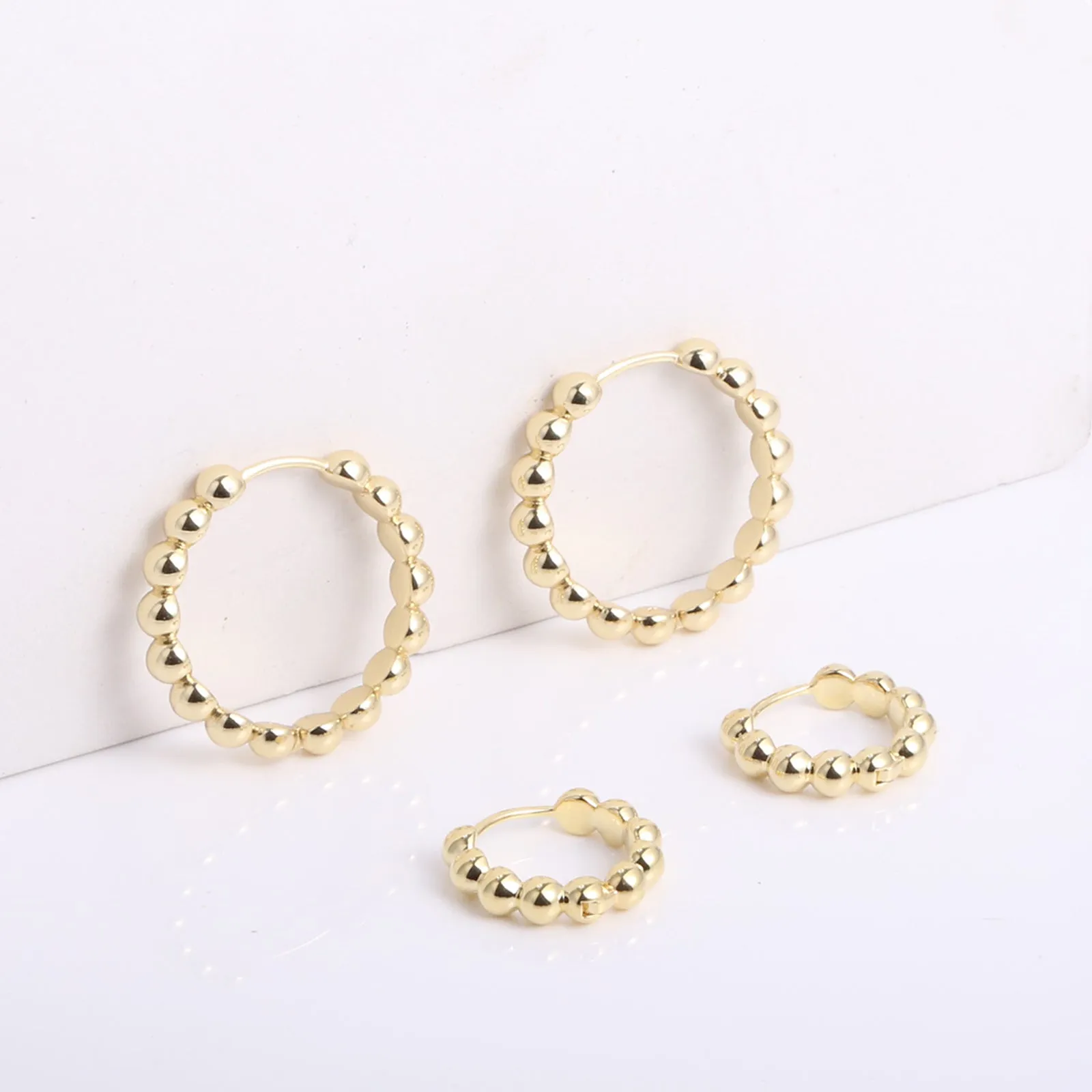 Ball Huggie Earrings