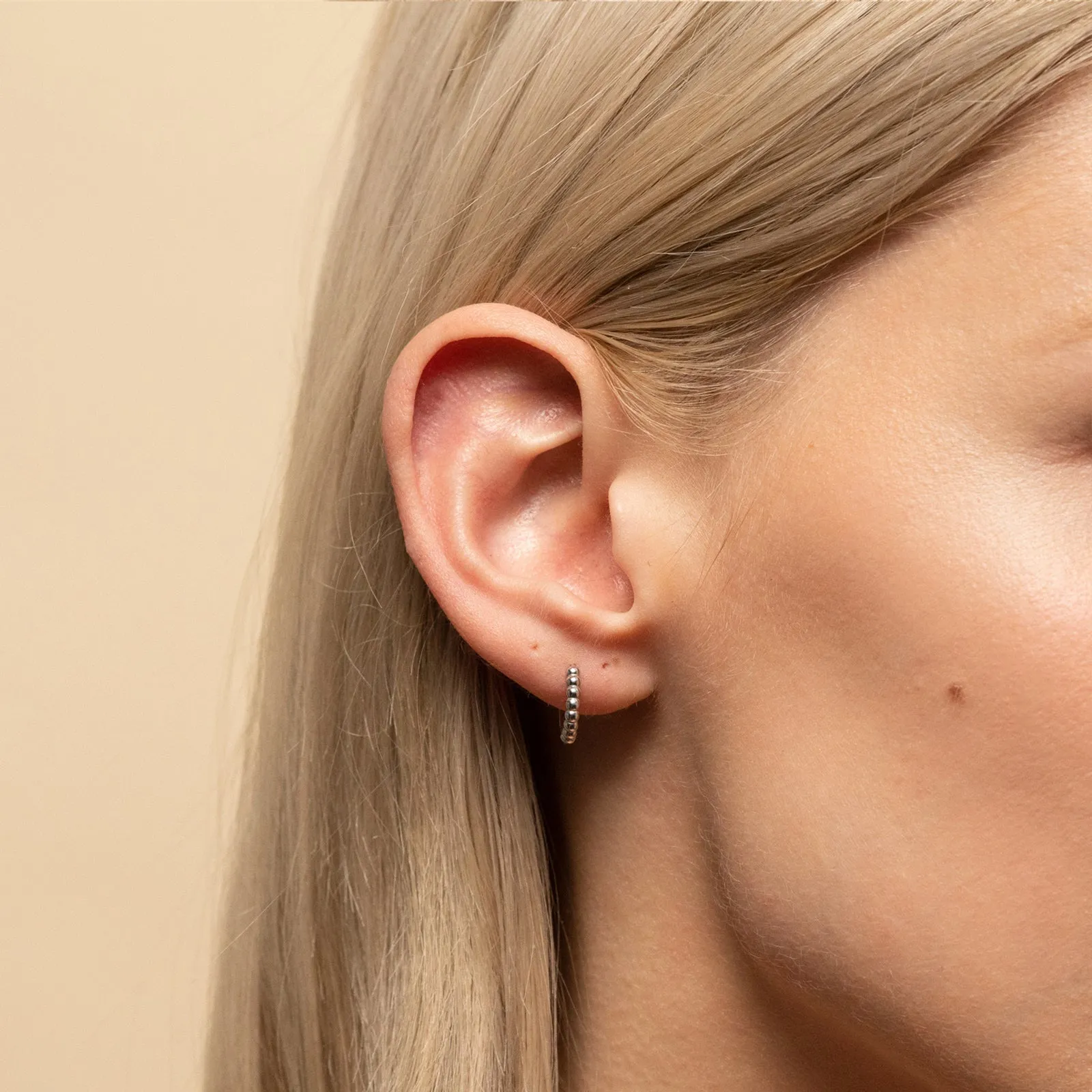 Ball Huggie Earrings
