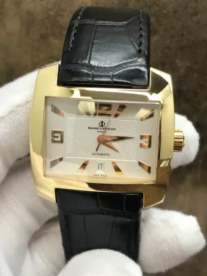 Baume & Mercier Hampton Spirit MOA08258 Silver Guilloche Dial Automatic Men's Watch