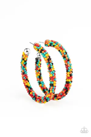 BEAD My Lips! Multi Paparazzi Earrings