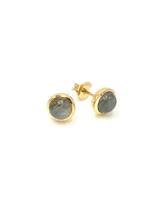 Biggy Labradorite studs