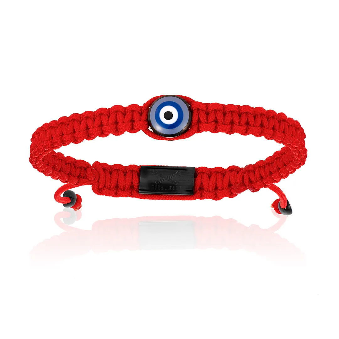 Black and Red Bracelet Combination