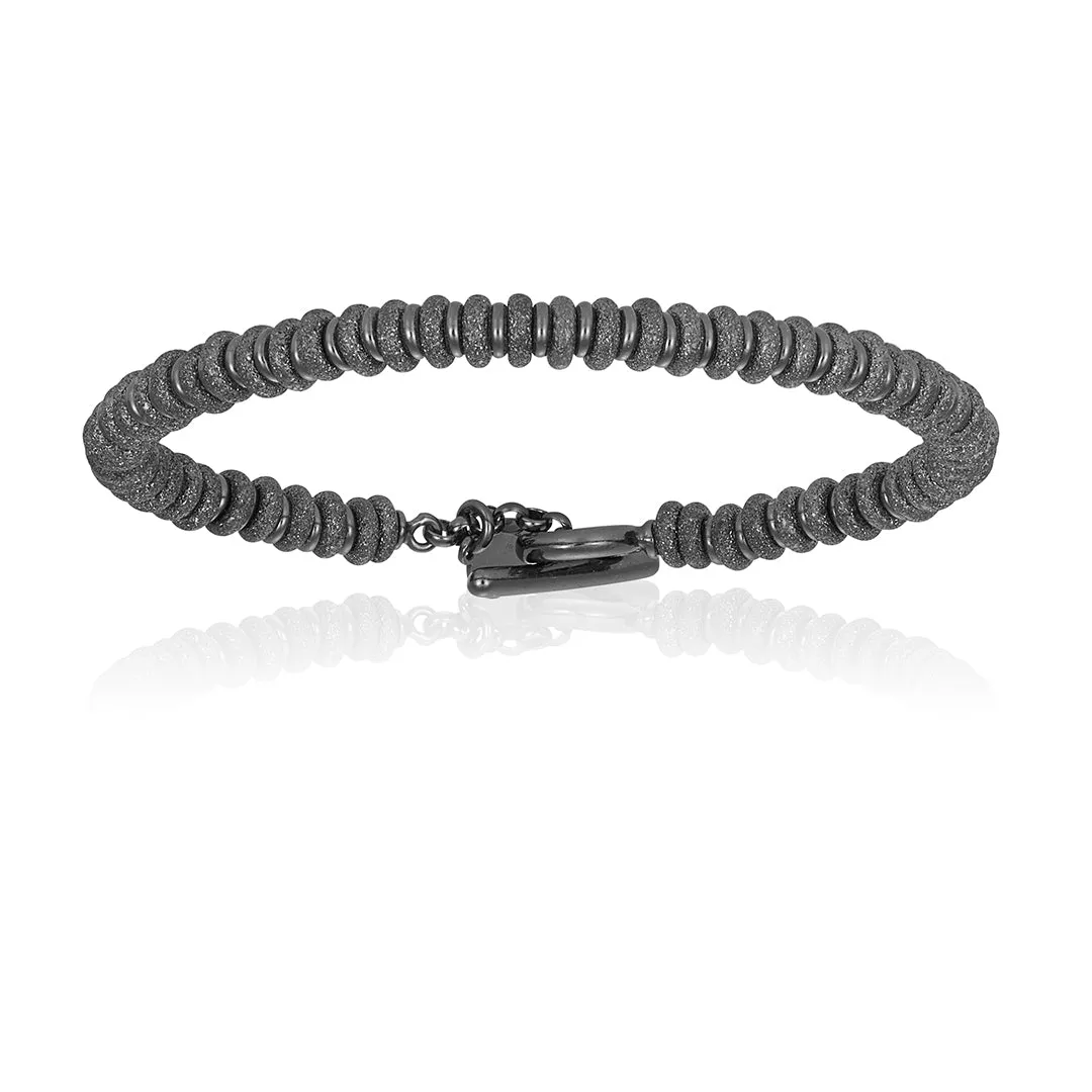 Black and Red Bracelet Combination