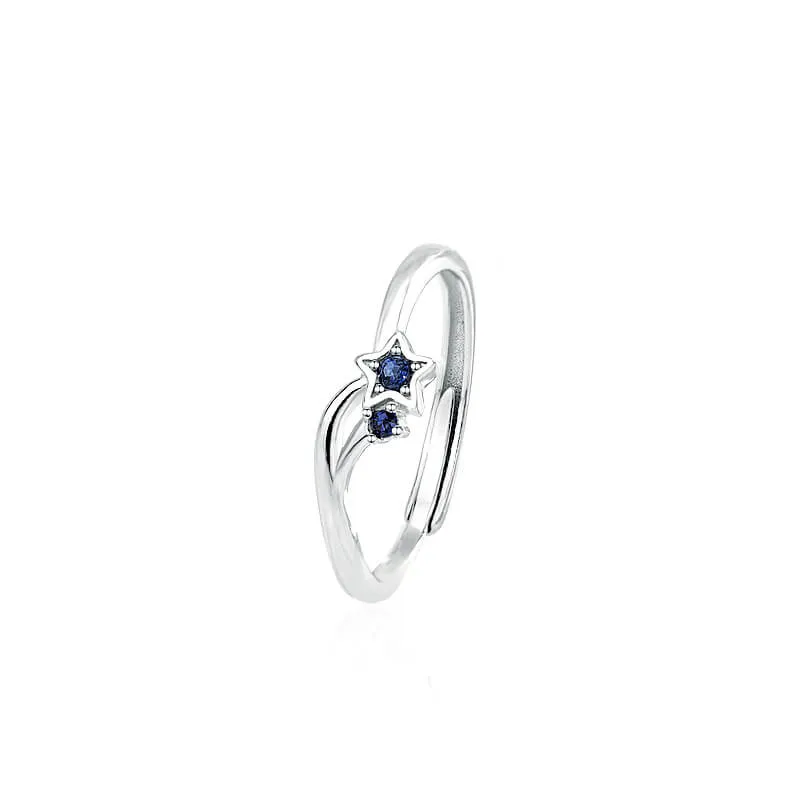 Blue Stars Matching Rings