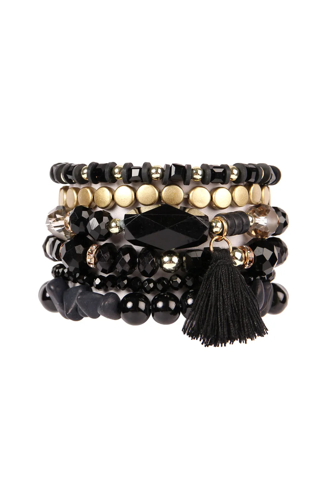BOHO TASSEL CHARM BRACELET