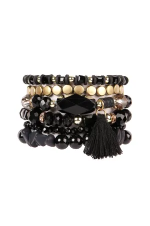 BOHO TASSEL CHARM BRACELET