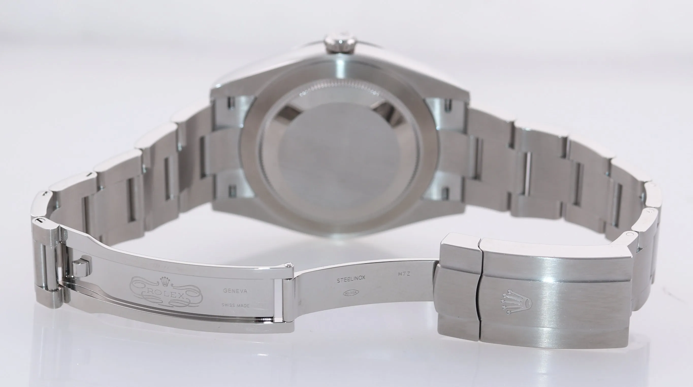 BRAND NEW 2020 CARD Rolex Oyster Perpetual 41mm Blue Oyster Watch 124300 Box