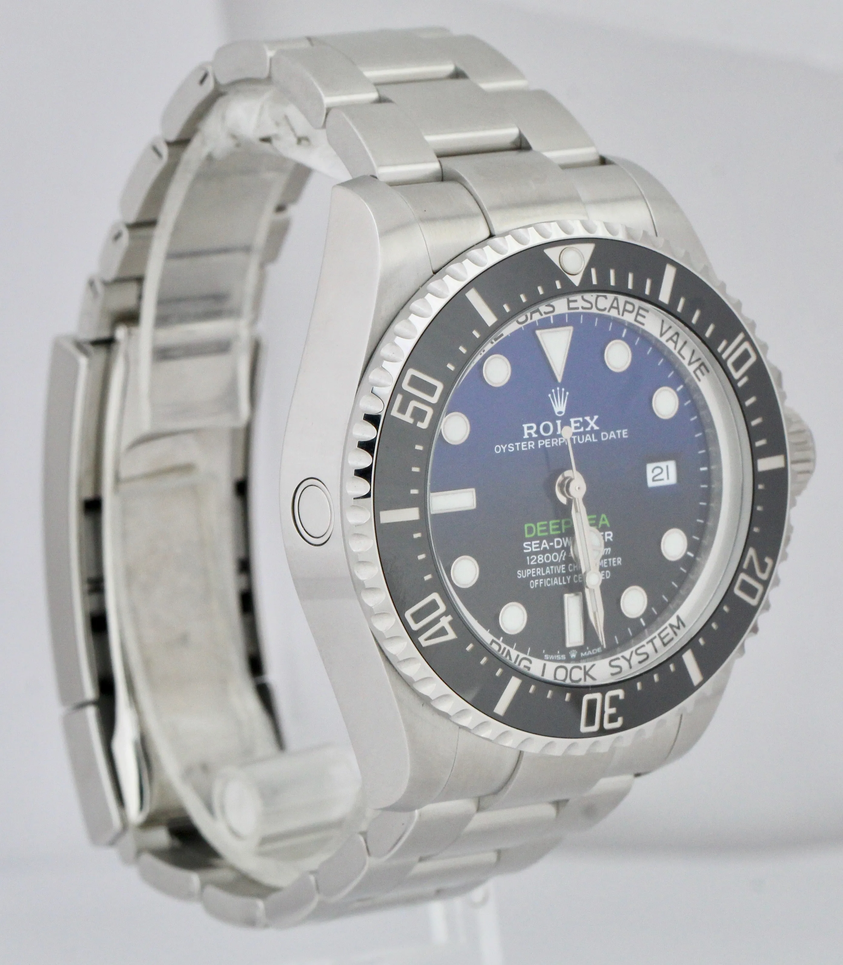 BRAND NEW 2020 Rolex Sea-Dweller Deepsea James Cameron Blue 44mm 126660 Watch