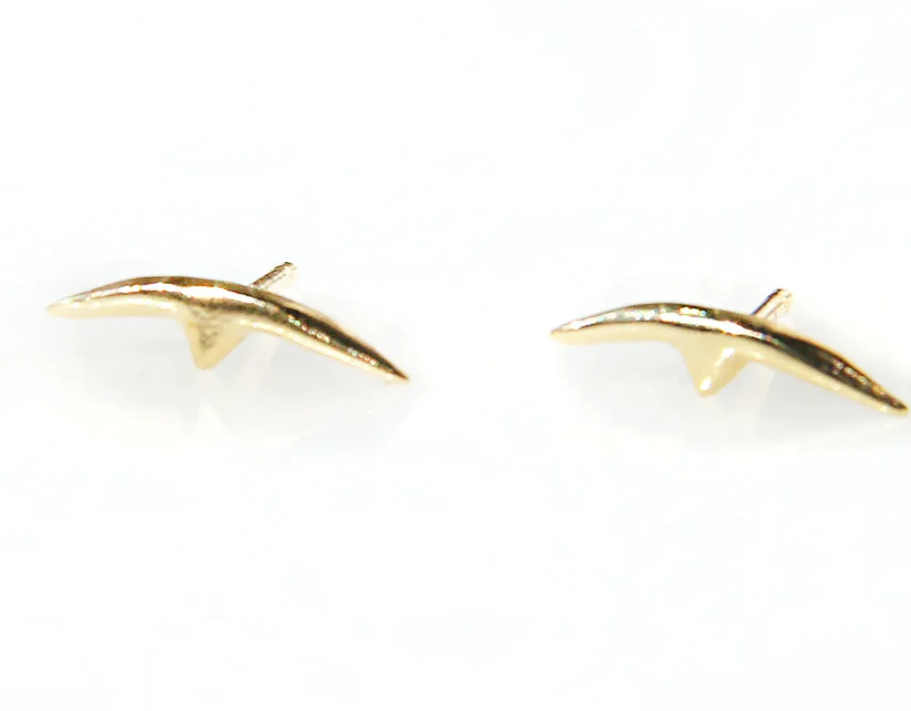 Breaker en Pointe Stud Earrings