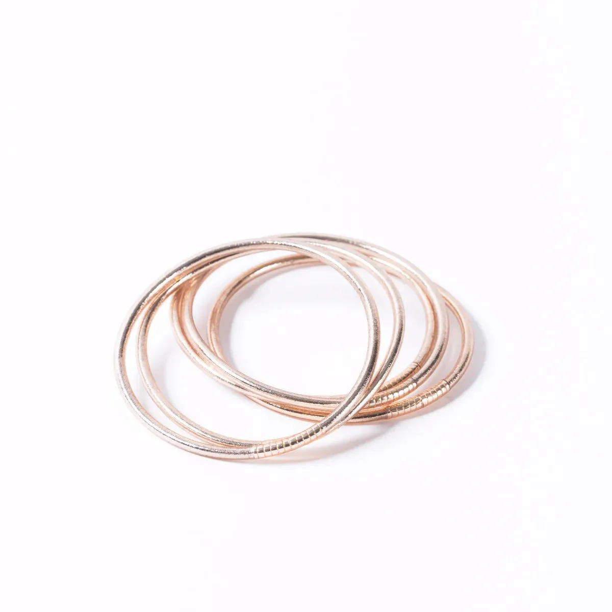 Buddhist Bracelet Thin Champagne
