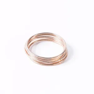 Buddhist Bracelet Thin Champagne