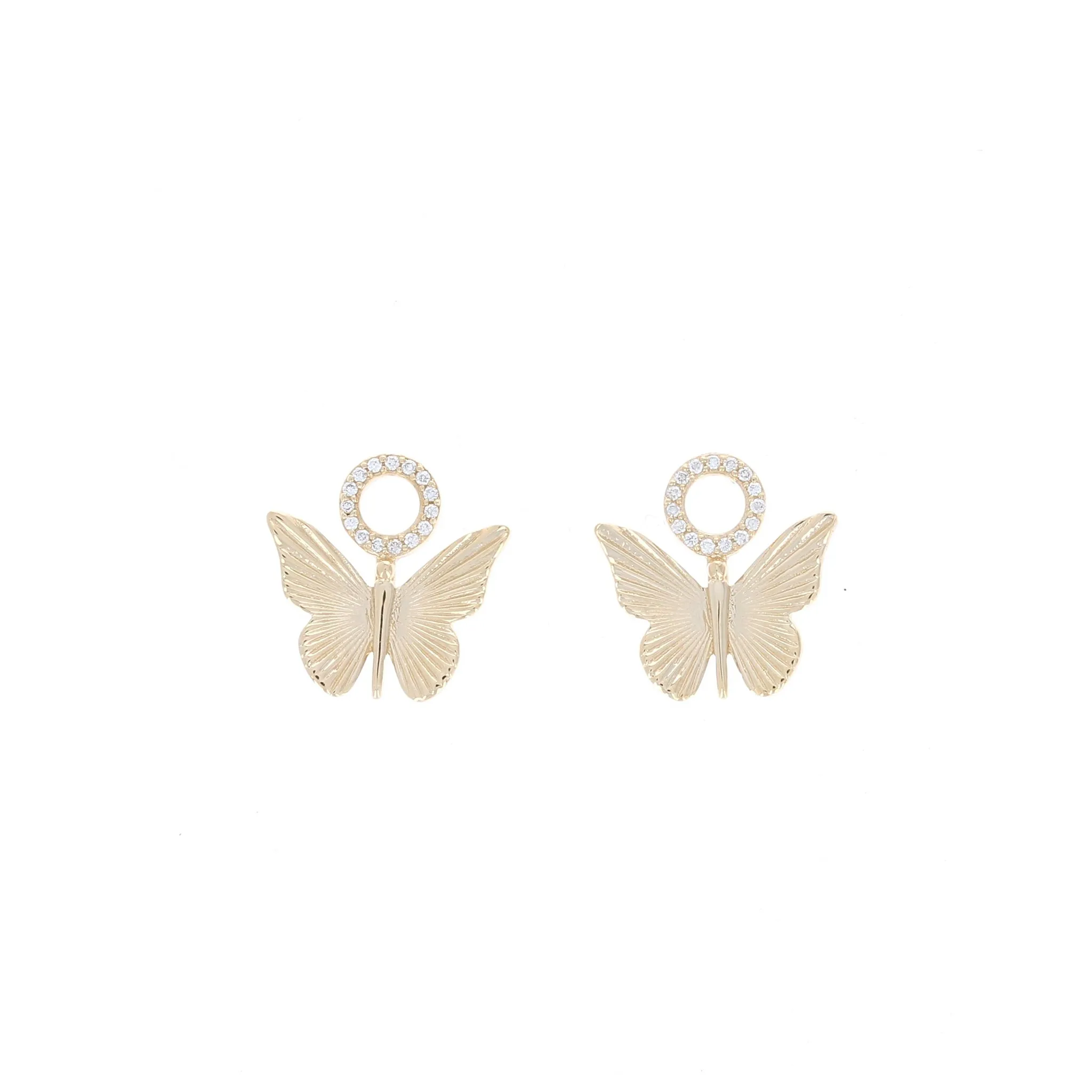 Butterfly Charms for Huggies