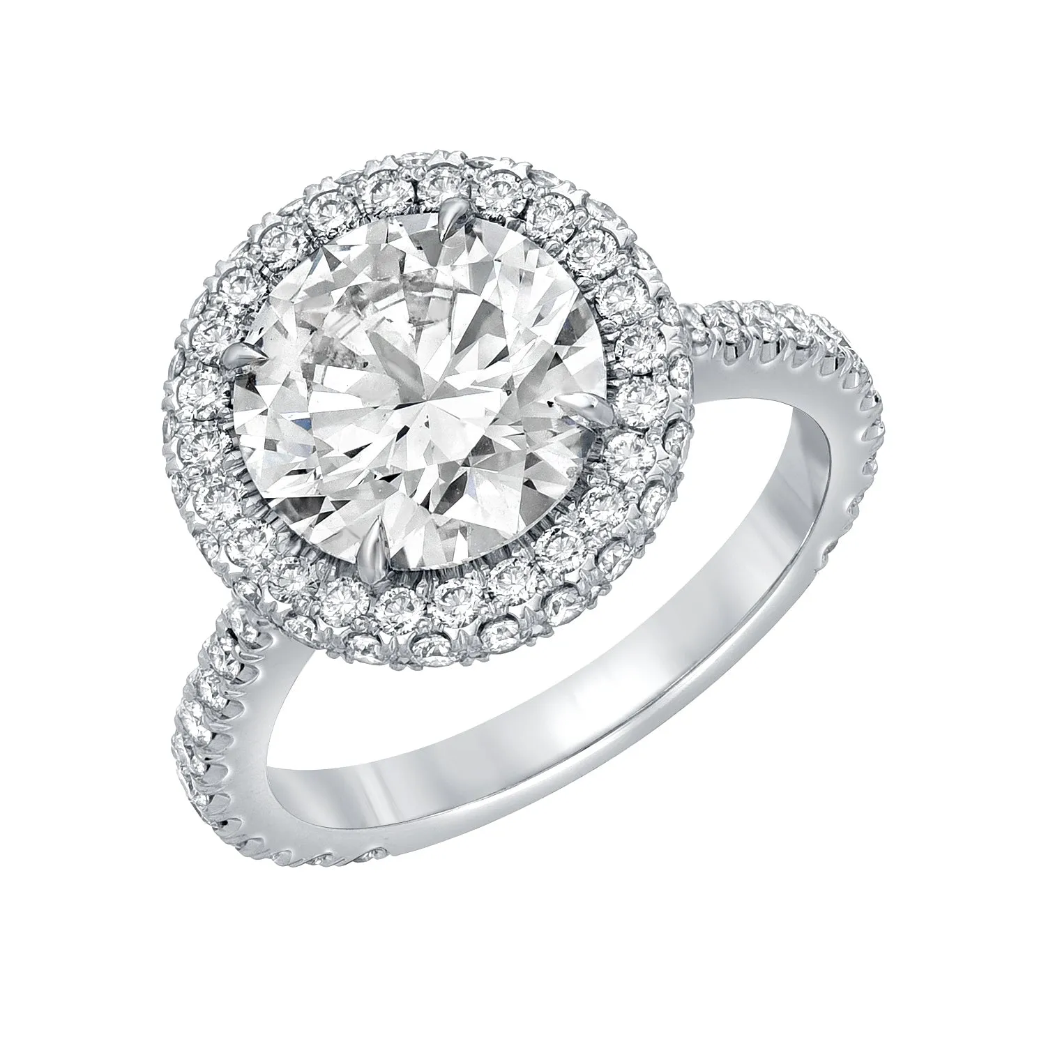 CALIFORNIA WILDFLOWERS FULL BLOOM ENGAGEMENT RING