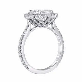 CALIFORNIA WILDFLOWERS FULL BLOOM ENGAGEMENT RING